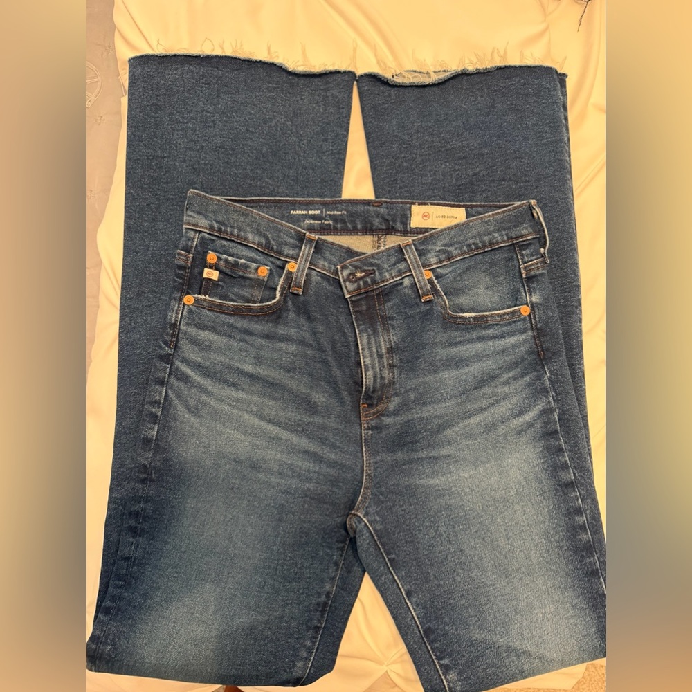AG Adriano Goldschmied Midrise Bootcut Jeans in 10 years Zurich Size 28/32